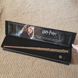 Hermione Granger Wand with illuminating tip Harry Potter costume prop